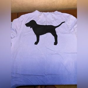 PINK Victoria Secret brand T-shirt size large purple ombré perfect condition